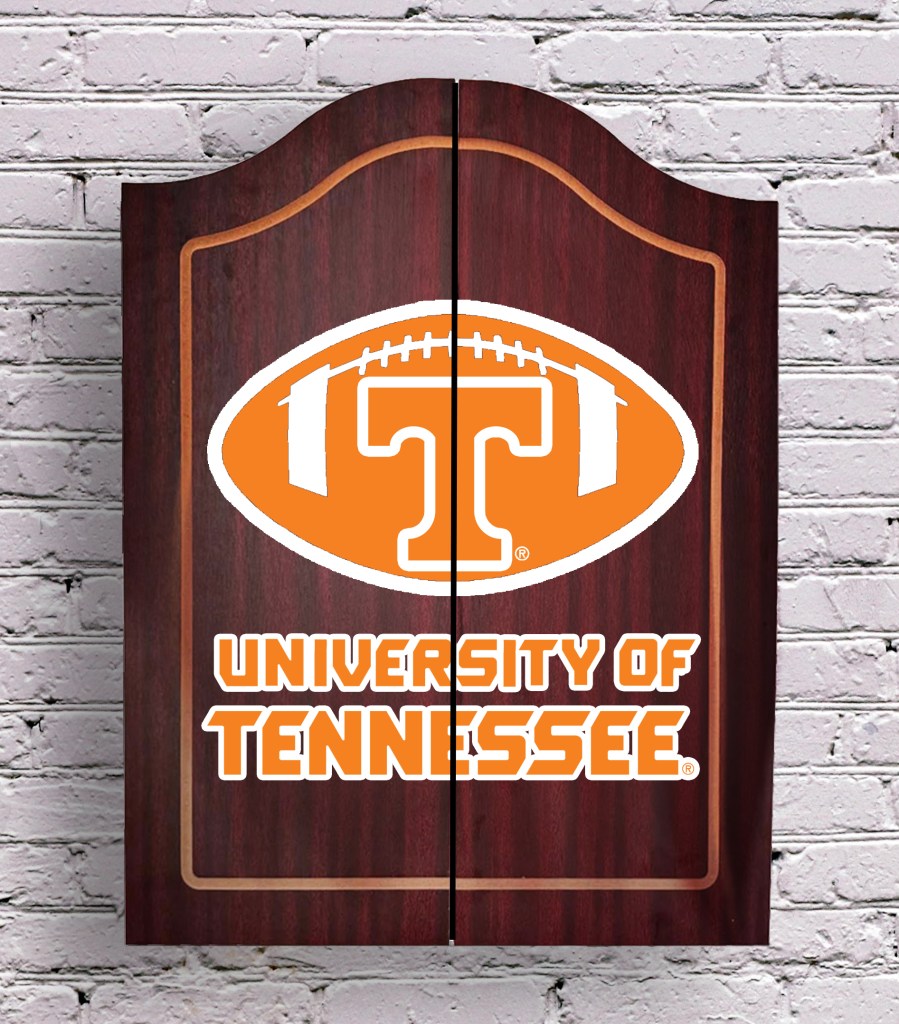Officially Licensed University of Tennessee Volunteers Dart Board Cabinet
