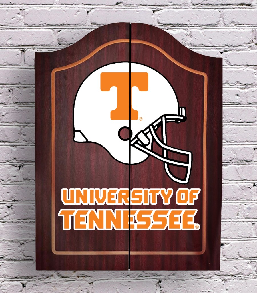 Officially Licensed University of Tennessee Volunteers Dart Board Cabinet