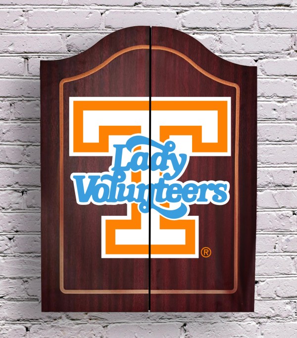 Officially Licensed University of Tennessee Volunteers Dart Board Cabinet